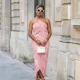 PARIS, FRANCE - JULY 07: Zufi Alexander wears outside Tiffany cocktail during Day Two of Paris Fashion Week - Haute Couture Fall/Winter 2026/2027 on July 07, 2026 in Paris, France. (Photo by Christian Vierig/Getty Images)