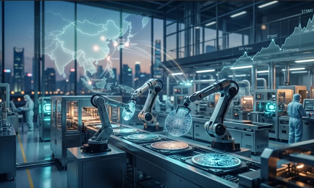 Asia's Tech Sector Emerges as Quiet Powerhouse of the AI Boom