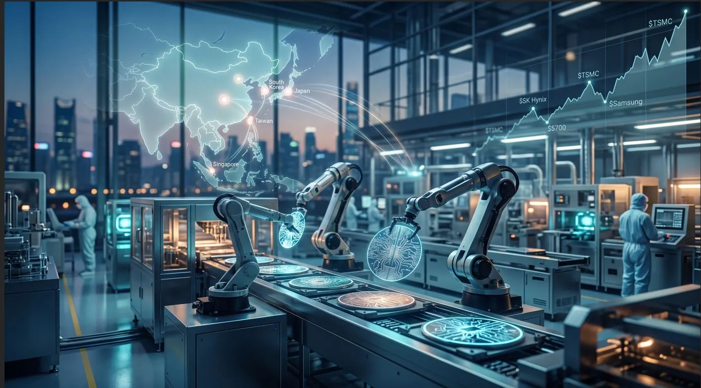 Asia's Tech Sector Emerges as Quiet Powerhouse of the AI Boom