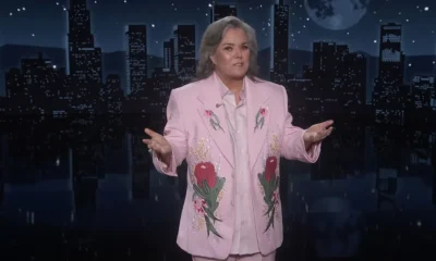 Rosie O'Donnell Taunts President Donald Trump in Jimmy Kimmel Live Guest Host Debut