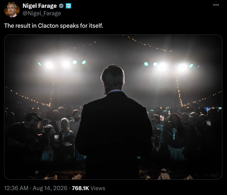 UK Authorities Continue Probe into Nigel Farage’s Crypto ‘Gifts’ after By-Election Win