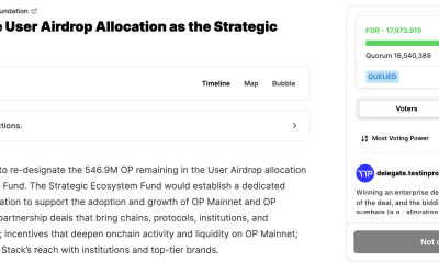 Optimism Redirects 546.9M OP Airdrop Allocation to Ecosystem Fund