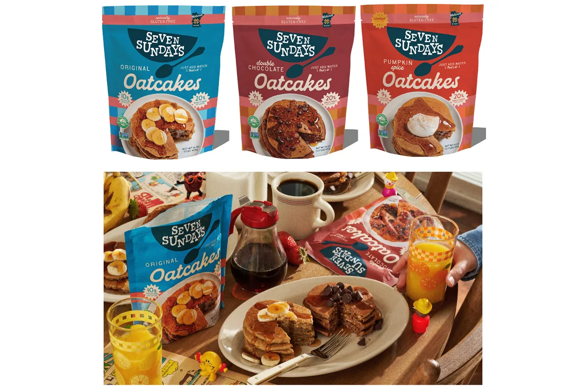 Seven Sundays debuts oat-based pancake mix
