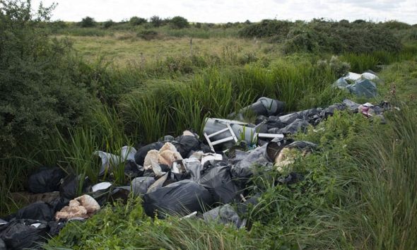 Fly-tipping forced sale of Earl Spencer's 310-acre farm