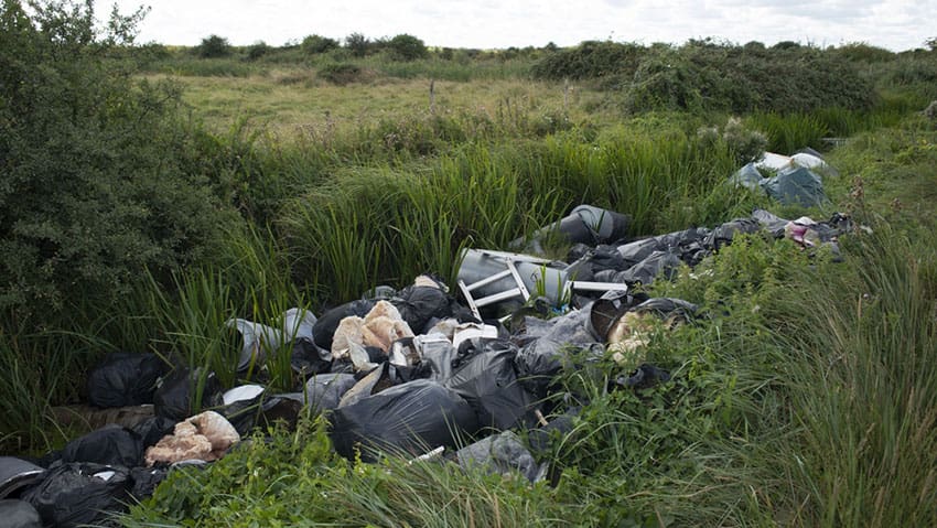Fly-tipping forced sale of Earl Spencer's 310-acre farm