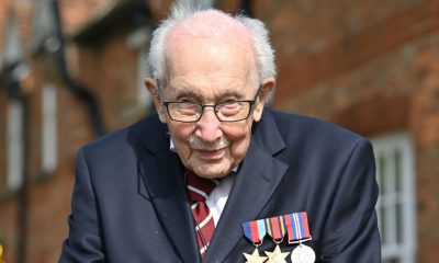 Sir Tom Moore raised Â£33 million by walking around his garden