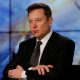 SpaceX founder and chief engineer Elon Musk reacts at a post-launch news conference to discuss the  SpaceX Crew Dragon astronaut capsule in-flight abort test at the Kennedy Space Center