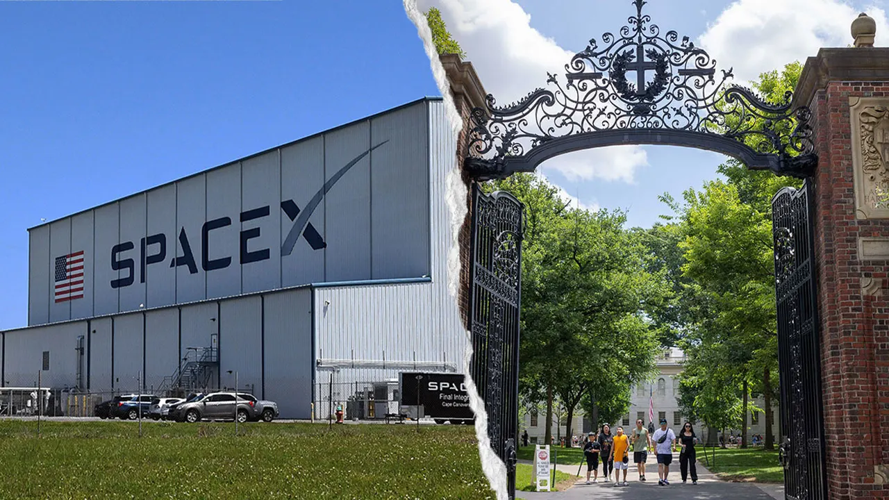 Harvard reveals $2.2B SpaceX stake after Elon Musk company IPO