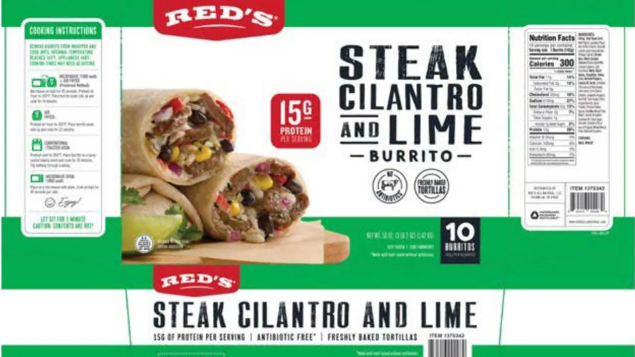 USDA issues Costco frozen burrito alert over undeclared egg allergen
