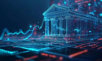 Futuristic AI Powered Bank Managing Autonomous Loan Approvals with Real Time Financial Data