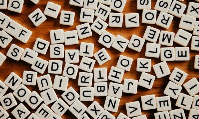 Jumbled up scrabble letters, Learning, Inspired