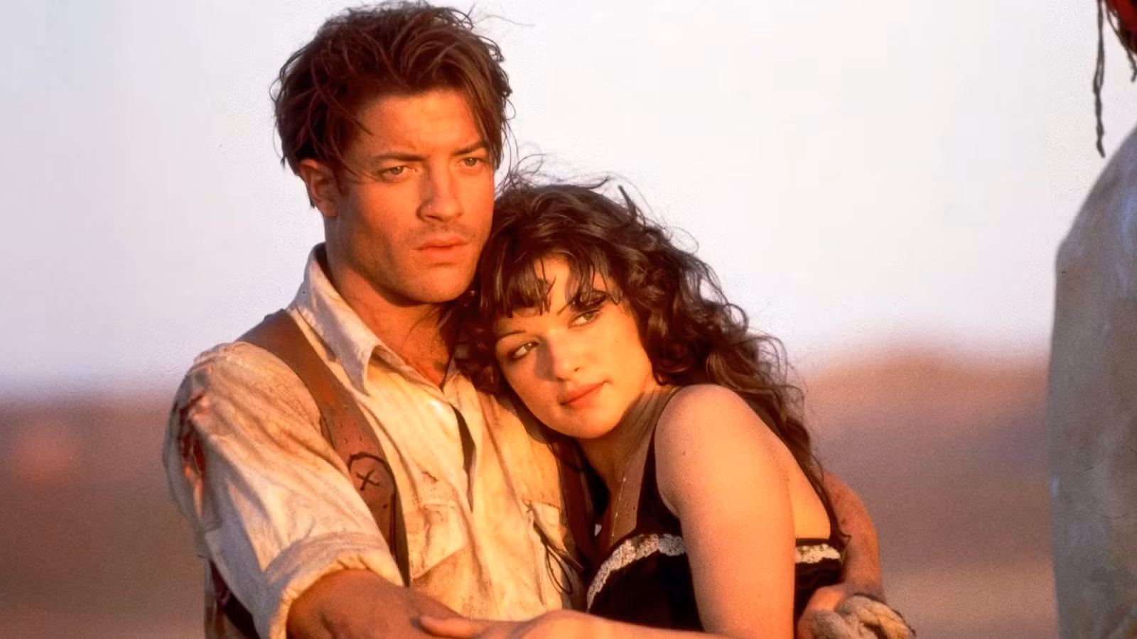 Rachel Weisz and Brendan Fraser in 1999's The Mummy.