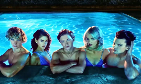 Kaia Gerber, Homer Gere and the cast of The Shards
