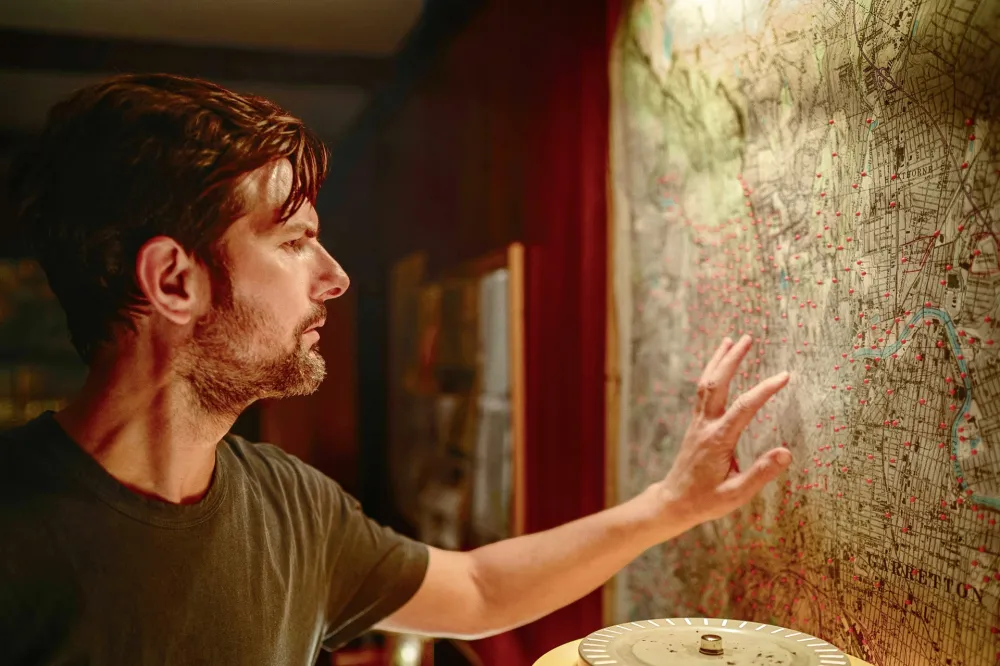Adam Scott in The Whisper Man
