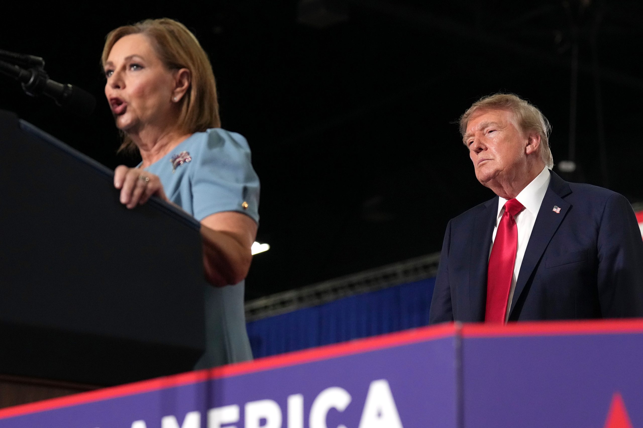 ‘He’s all in’: Trump tests his sway over the GOP with Darline Graham