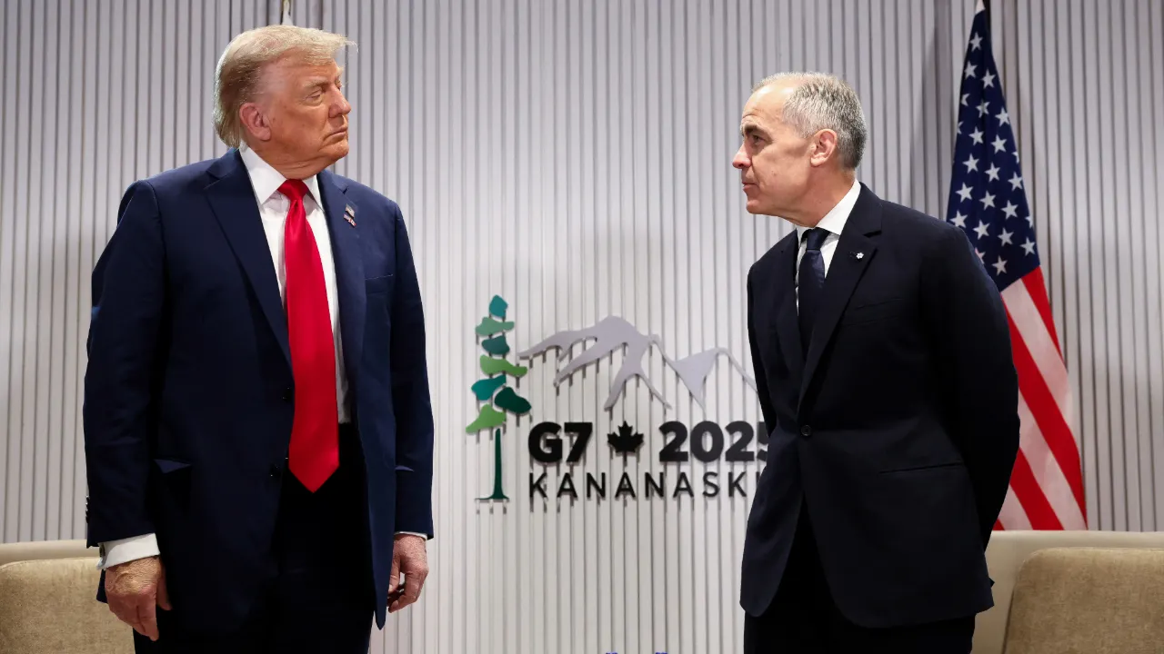 Mark Carney suspends US trade talks and announces retaliatory tariffs