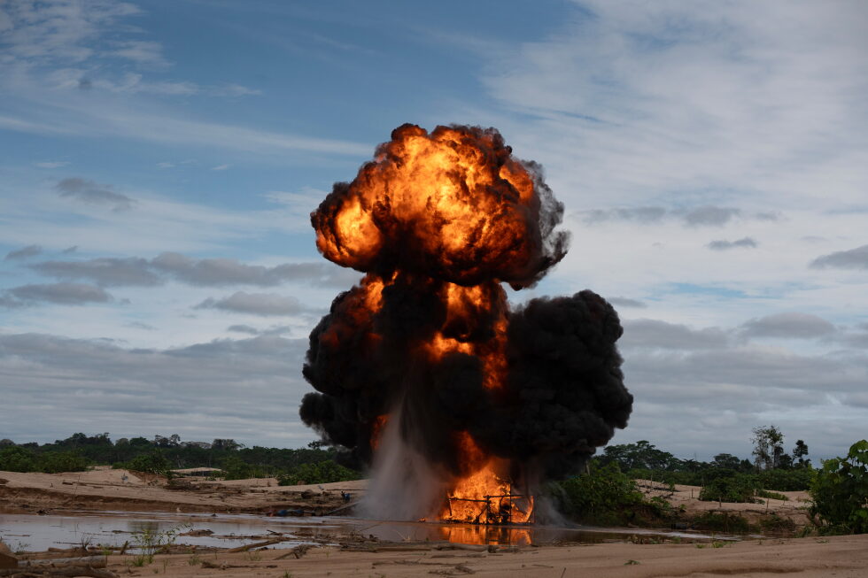 Peru steps up fight against illegal gold mining as it spreads into protected Amazon reserve