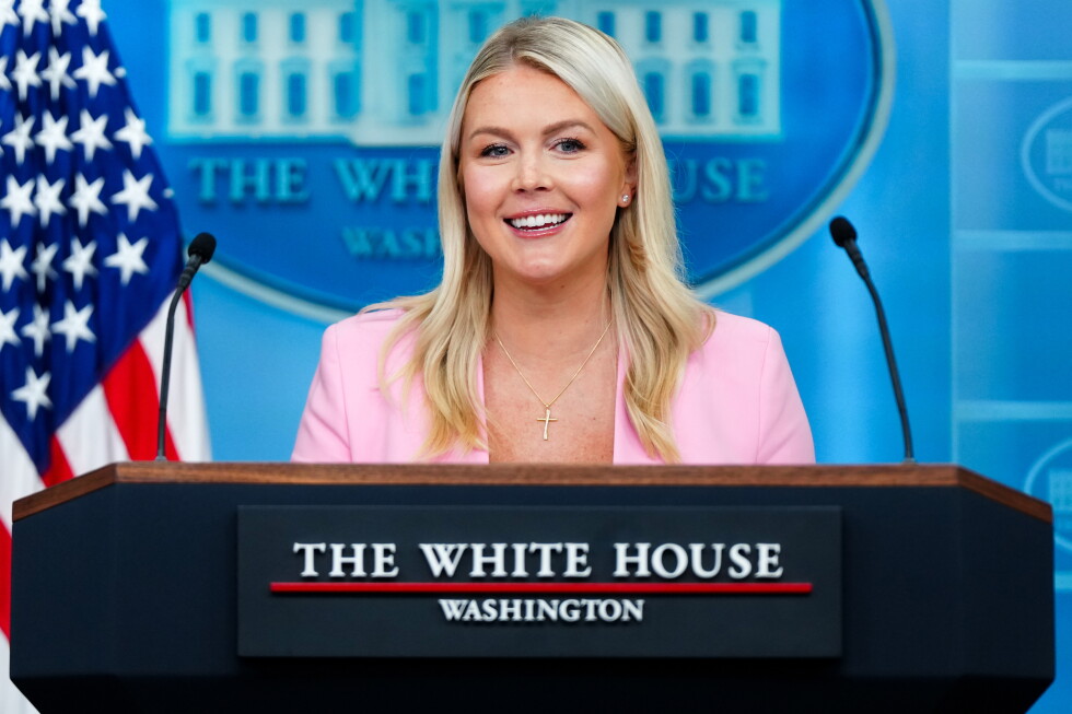 White House press secretary Karoline Leavitt to leave at month's end