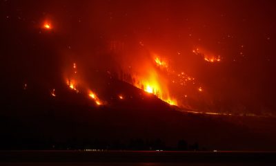 Wildfires burn across western US and Canada as residents are evacuated