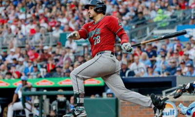 Arizona 3B Arenado worried after leaving to Braves with left trunk discomfort