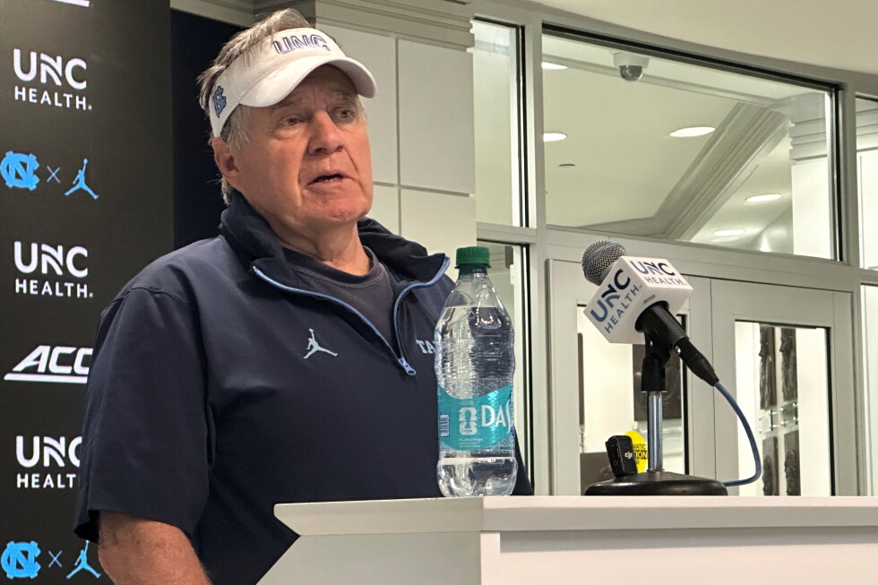 UNC defensive coordinator Steve Belichick on medical leave