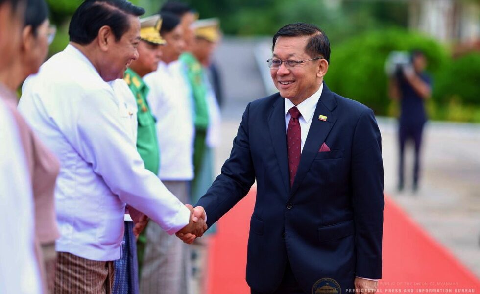 Myanmar leader heads to Russia to deepen strategic ties