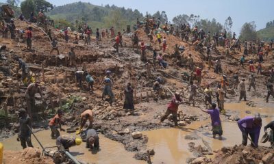 One photo shows the human and environmental dimensions of artisanal mining in Congo