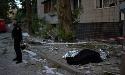 Russian missile barrage kills at least 6 in Kyiv