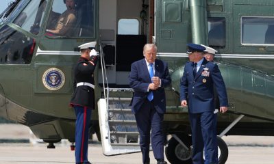 Plane took off as President Donald Trump's helicopter approached Reagan airport