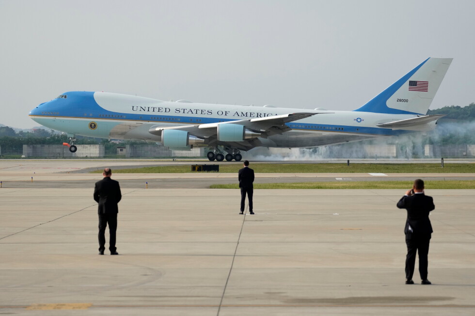 South Korean students detained after protest at US air base