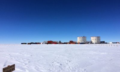 As global warming melts glaciers, a new sanctuary in Antarctica preserves ice samples