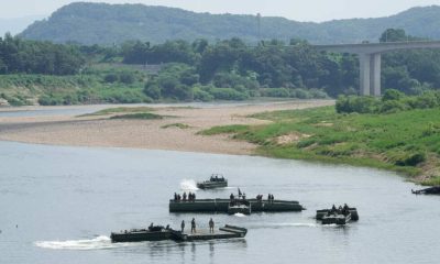 South Korean and US militaries shorten exercises at Trump's order