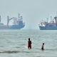 Cargo ship reports being struck in the Strait of Hormuz