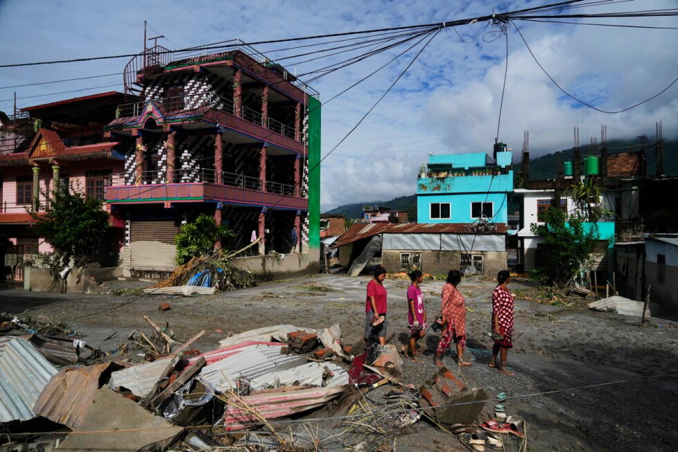 People missing in Nepal-China flooding are from over 30 countries