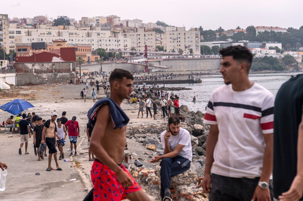 Moroccans sought better future trying to reach the Spanish territory of Ceuta