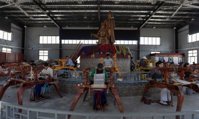 A Tibetan cooperative weaves Zeter to keep a centuries-old tradition alive
