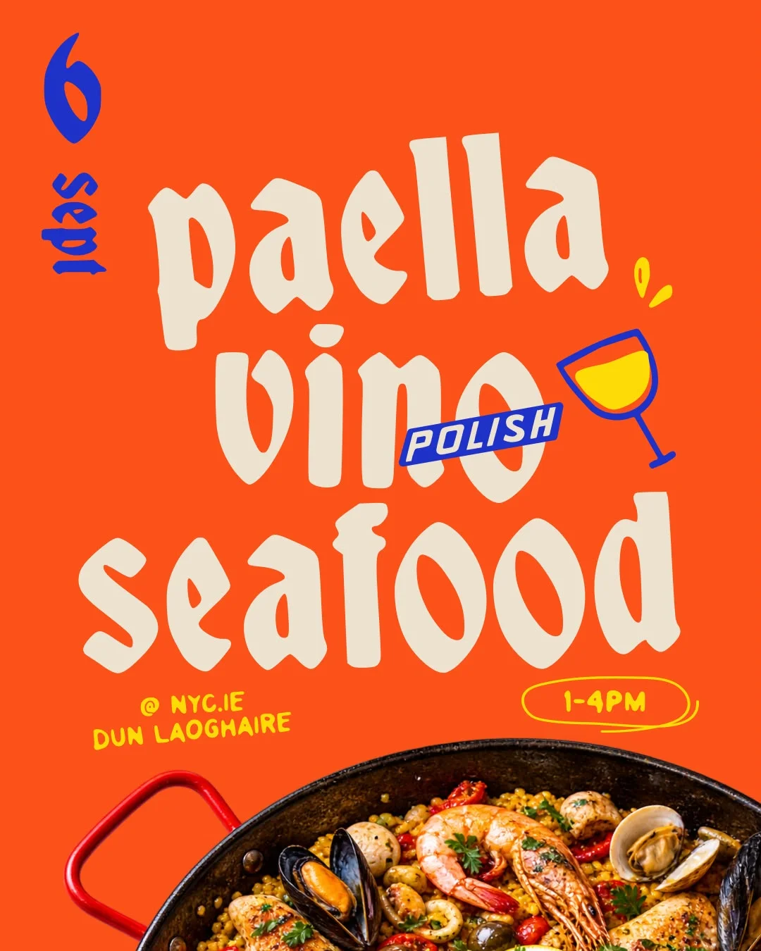 Spanish Paella & Polish Wine Dublin 2026