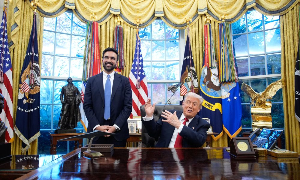 Mayor Zohran Mamdani will meet with President Donald Trump at Gracie Mansion this afternoon.