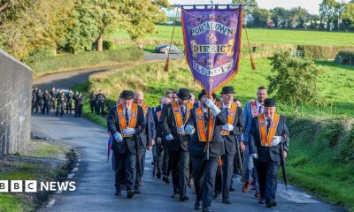 Orangemen tried a number of times throughout Sunday and overnight to walk down Garvaghy Road