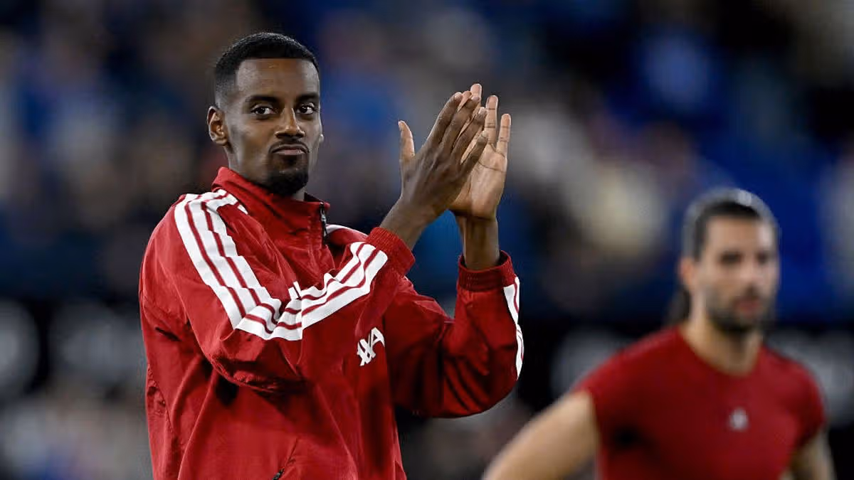 Alexander Isak scored twice as Liverpool downed Ipswich
