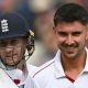Shan Masood wipes his tongue across his top lip as he walks off after being dismissed during the Edgbaston Test