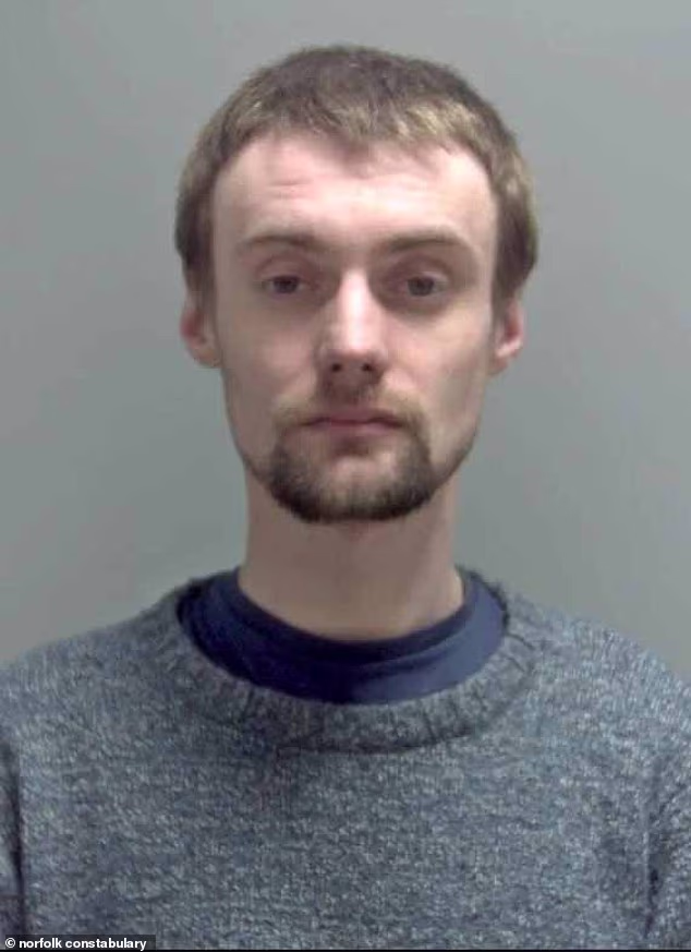 Jake Austin, 31, was caught when a horrified woman was ¿being intimate in the bedroom¿ and saw a face peering into the ground floor window