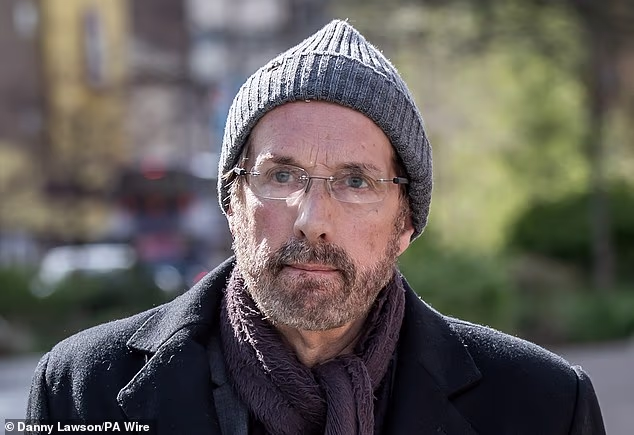 Chris Brain, pictured at a previous hearing two years ago, was a Church of England priest conducting the Nine O'Clock Service in the 1980s and 1990s when he is said to have sexually abused women