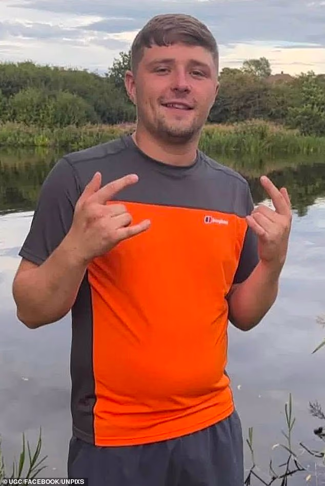 It is understood today's funeral is for Jakub Matusiak, 23, one of the young men in the Volkswagen Passat which crashed into a police car on the A66 last month