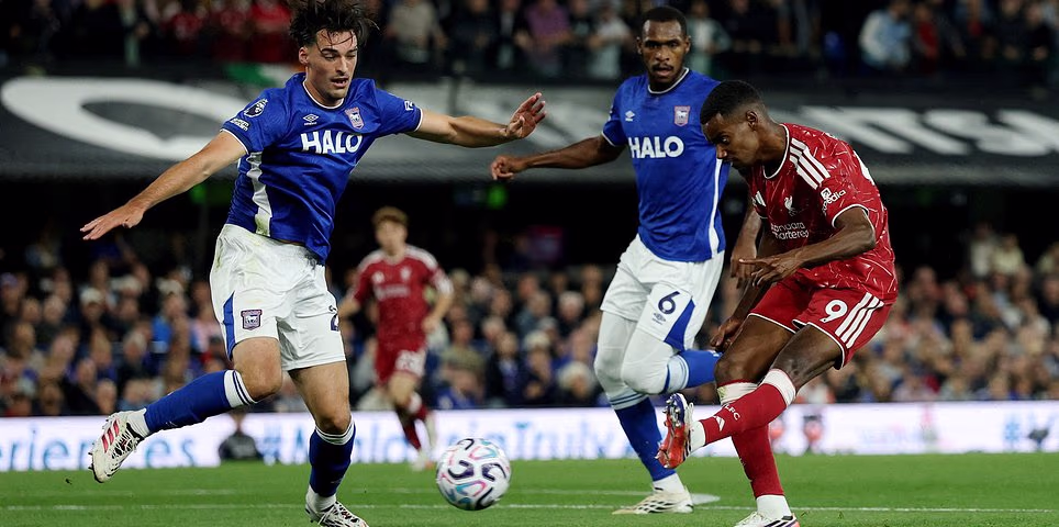 Ipswich vs Liverpool - Premier League LIVE: Alexander Isak scores twice in first NINE MINUTES