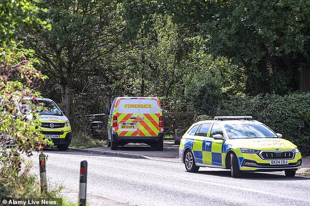 Officers and an air ambulance rushed to a wooded area near Strawberry Lane in Great Wyrley after reports of a child in cardiac arrest at around 8.45am on Saturday