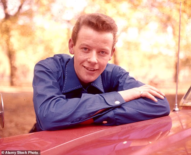 English 60s pop star Craig Douglas has passed away aged 85 (pictured in 1959)