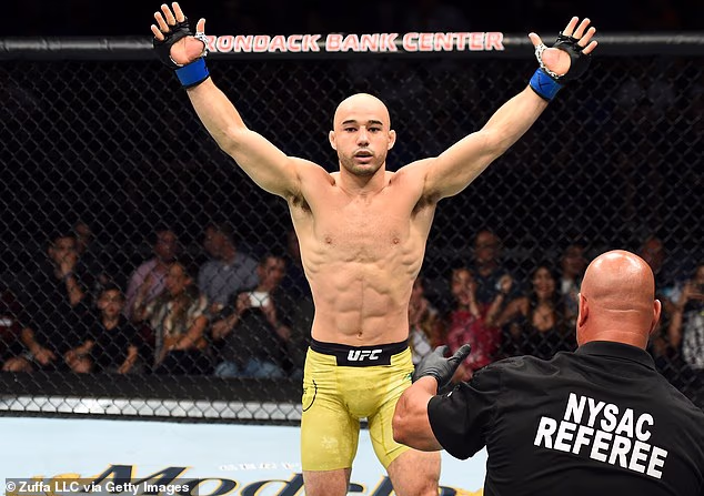Shocking bodycam footage has captured the moment a belligerent motorist tried to fight a police office in Florida - unaware he was squaring up to former UFC star Marlon Moraes