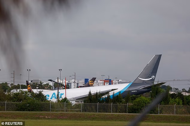 Multiple people are injured after an Amazon cargo plane crashed after overrunning the runway at the Miami International Airport on Sunday