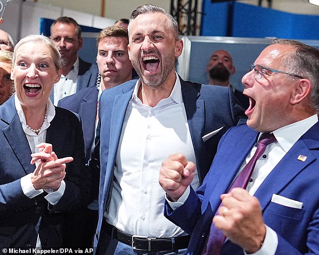 SUE REID: Germany in shock as hard-Right party stands on the brink of power